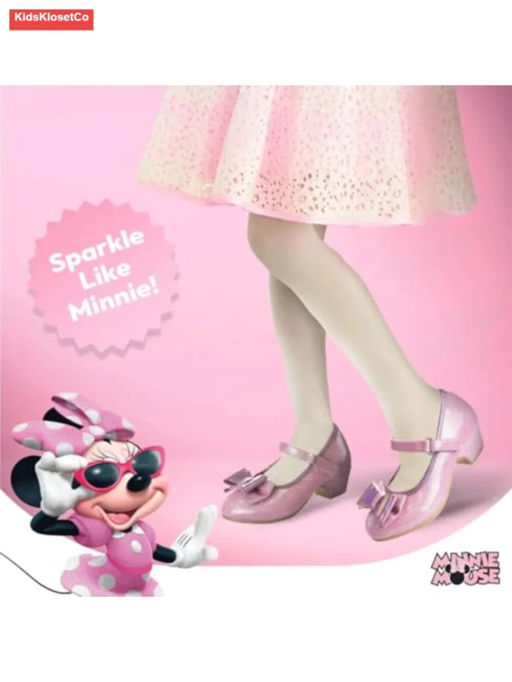 Girls Mary Jane Flat Pump Strap with Bow - Toddler/Little Kid Dress Shoes